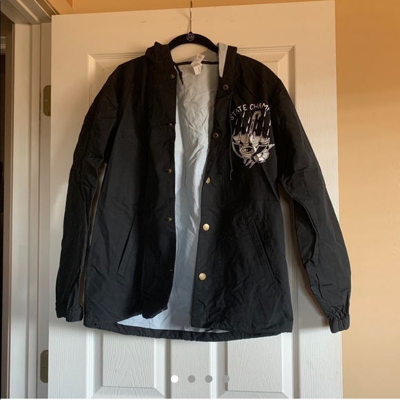 state champs windbreaker